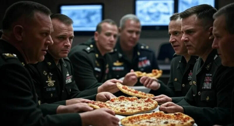 Pentagon pitsa nazariyasi: Katta voqealardan oldin Pentagon atrofida pitsa buyurmalari keskin oshib ketadimi?