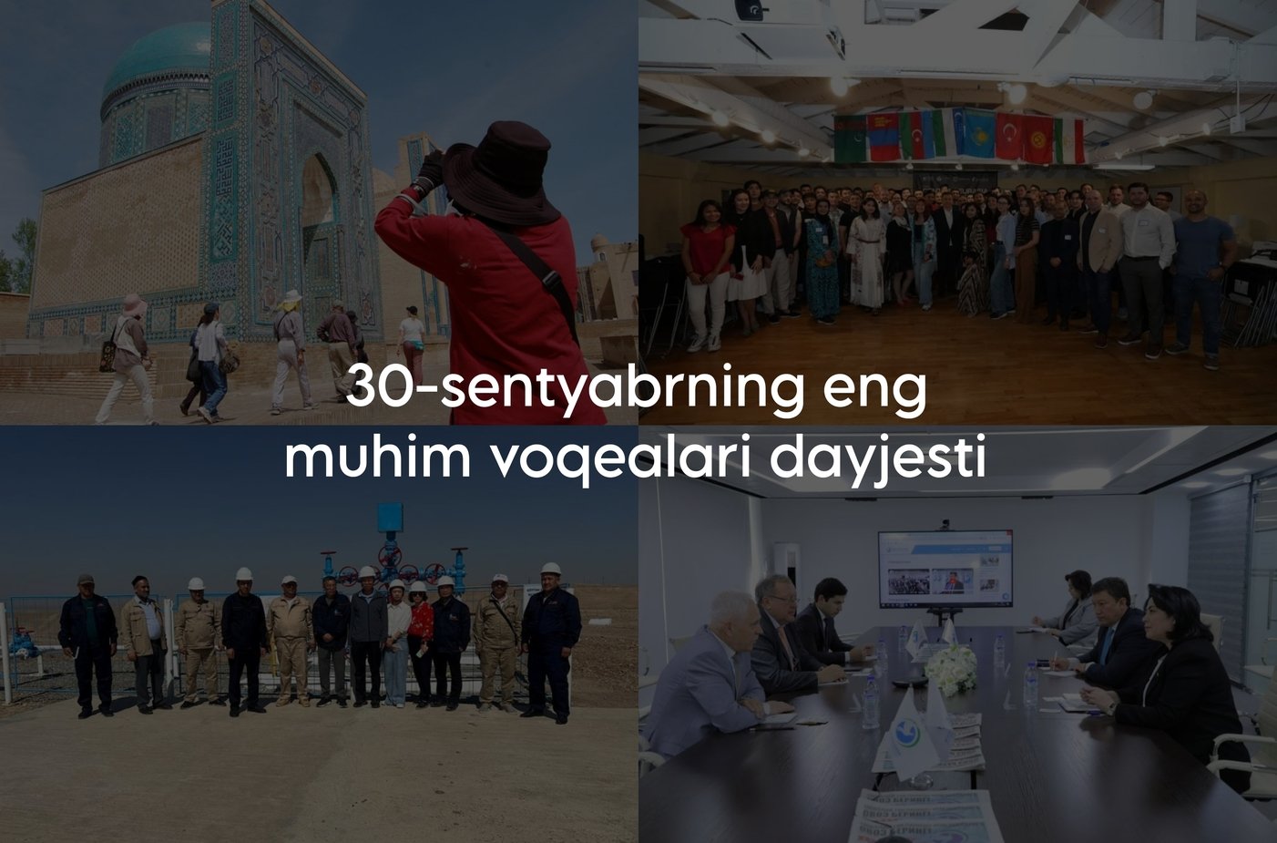 2024-yil 30-sentyabrning eng muhim voqealari