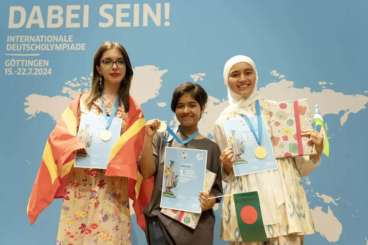Nemis tili bo‘yicha Butunjahon olimpiadasida o‘zbekistonlik qiz 1-o‘rinni egalladi