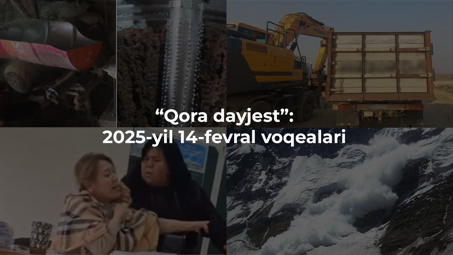 “Qora dayjest”: 2025-yil 14-fevral voqealari