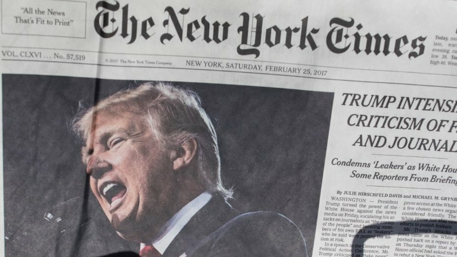 Tramp Washington Post, The New York Times kabi yirik OAVni “siyosiy zaharlash”da ayblamoqda
