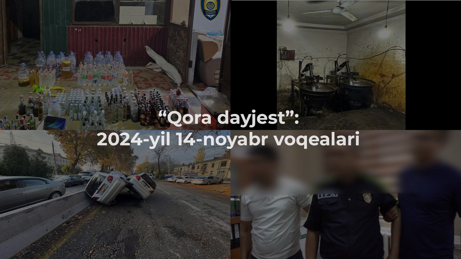 “Qora dayjest”: 2024-yil 14-noyabr voqealari