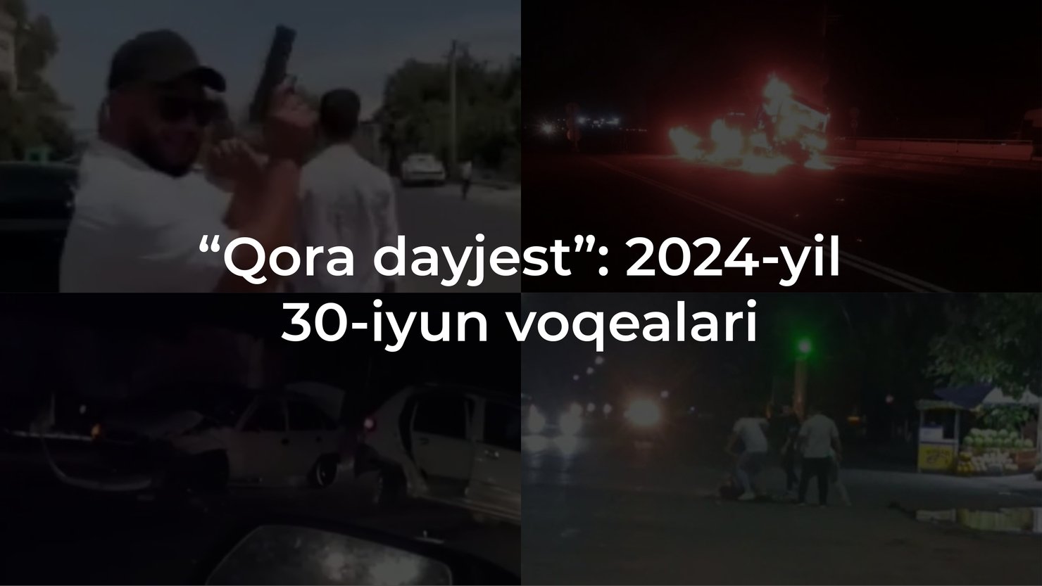 “Qora dayjest”: 2024-yil 30-iyun voqealari