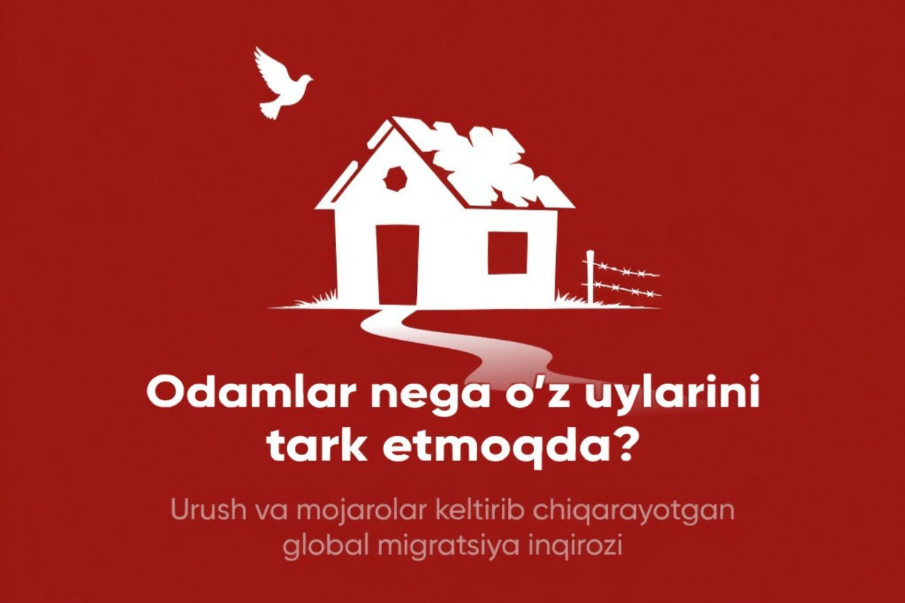 Odamlar nega oʻz uylarini tark etmoqda? Urush va mojarolar keltirib chiqarayotgan global migratsiya inqirozi