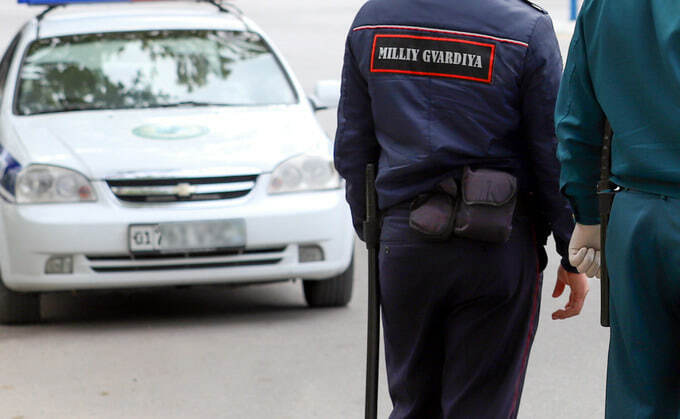 Milliy gvardiya va IIO xodimi