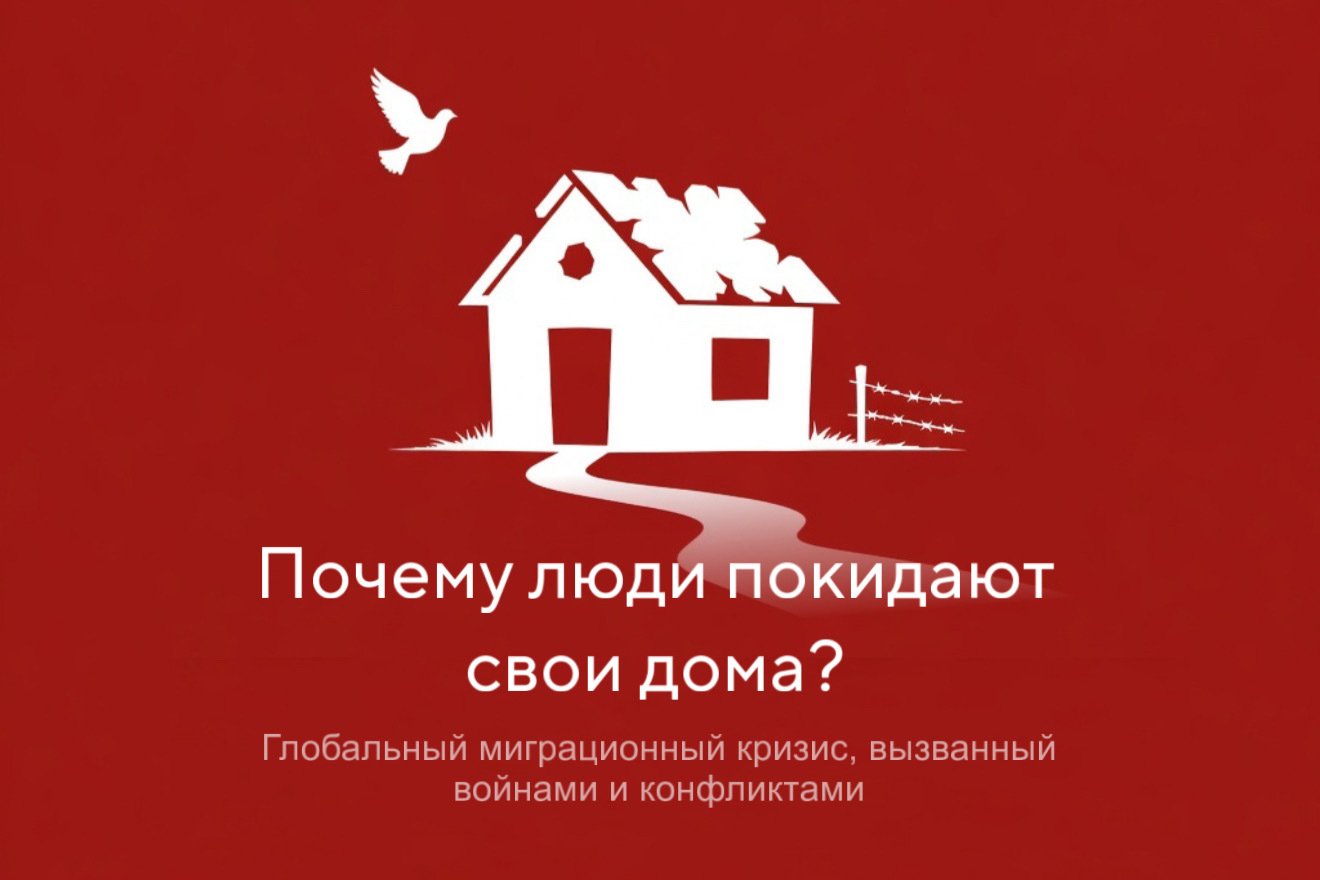 Почему люди покидают свои дома? Глобальный миграционный кризис, вызванный войнами и конфликтами