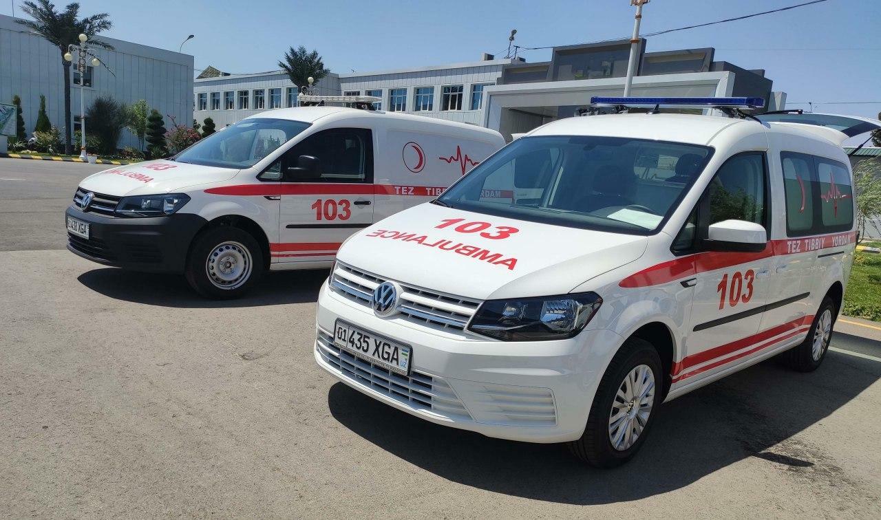 Жиззахдаги автозавод “Volkswagen Caddy” автомобилларини тез ёрдам хизматлари учун етказиб беришни бошлаяпти