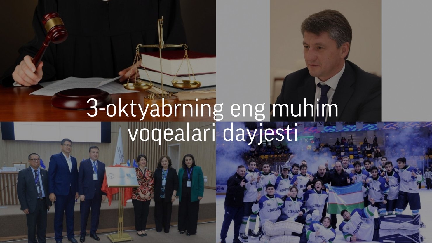 2024-yil 3-oktyabrning eng muhim voqealari