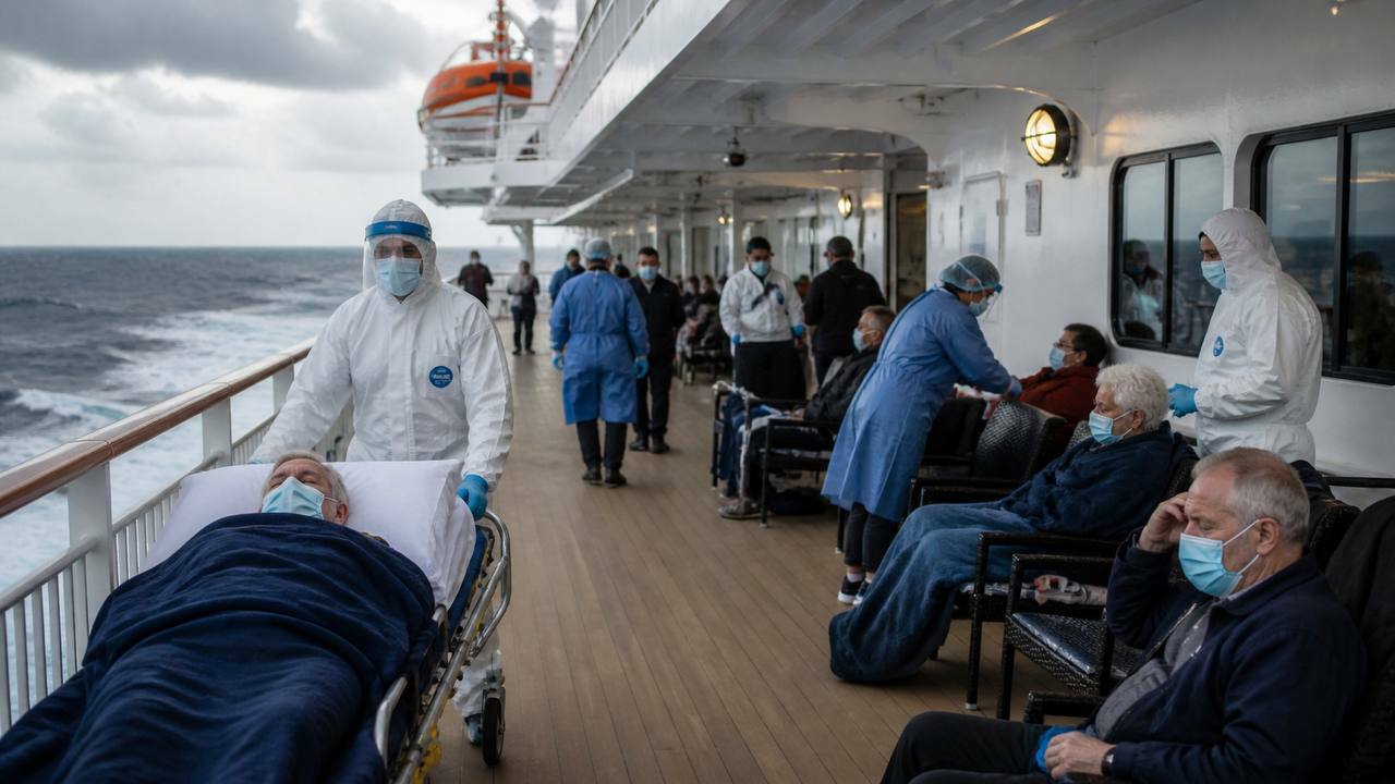Трагедия на круизе: на борту в Атлантике распространяется неизвестная болезнь