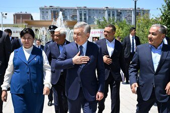 Mirziyoyev Sergelida