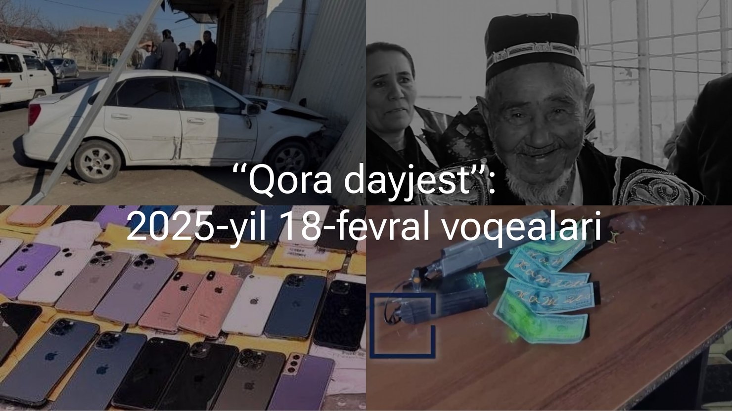 “Qora dayjest”: 2025-yil 18-fevral voqealari
