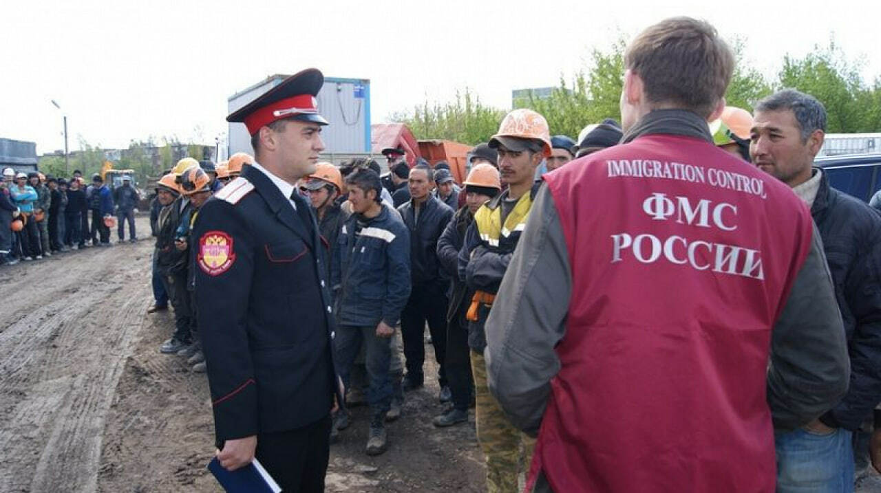 Moskvada muhojirlarga qarshi reydlar o‘tkazildi