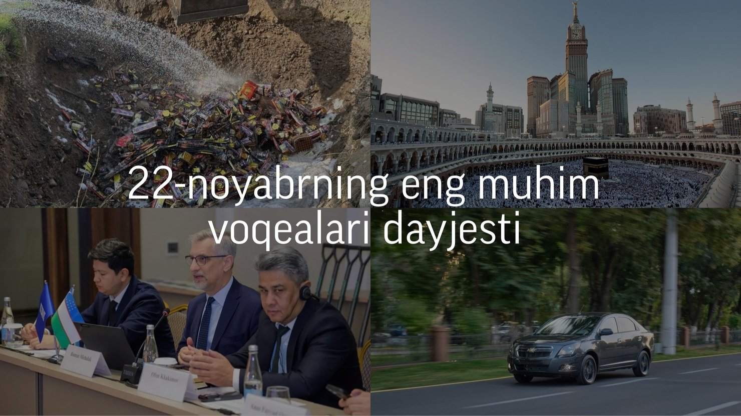2024-yil 22-noyabrning eng muhim voqealari dayjesti