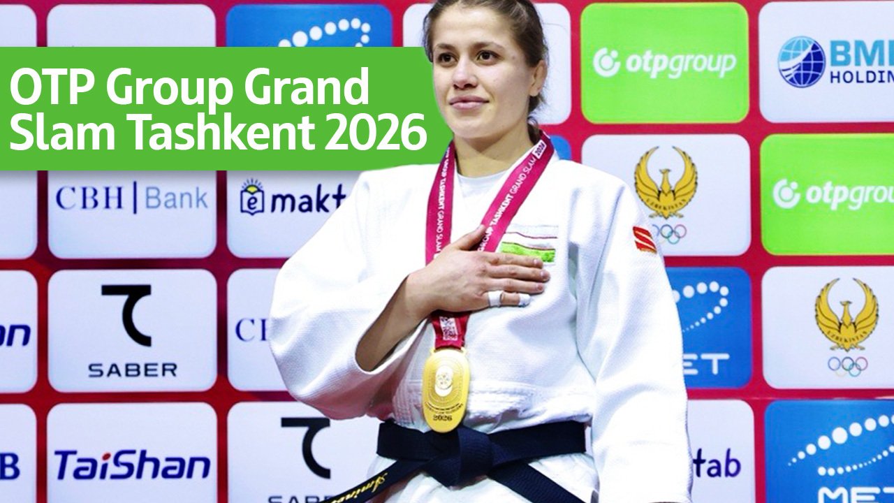 O‘zbekiston Tashkent Grand Slam 2026 musobaqasida sovrindorlar safida