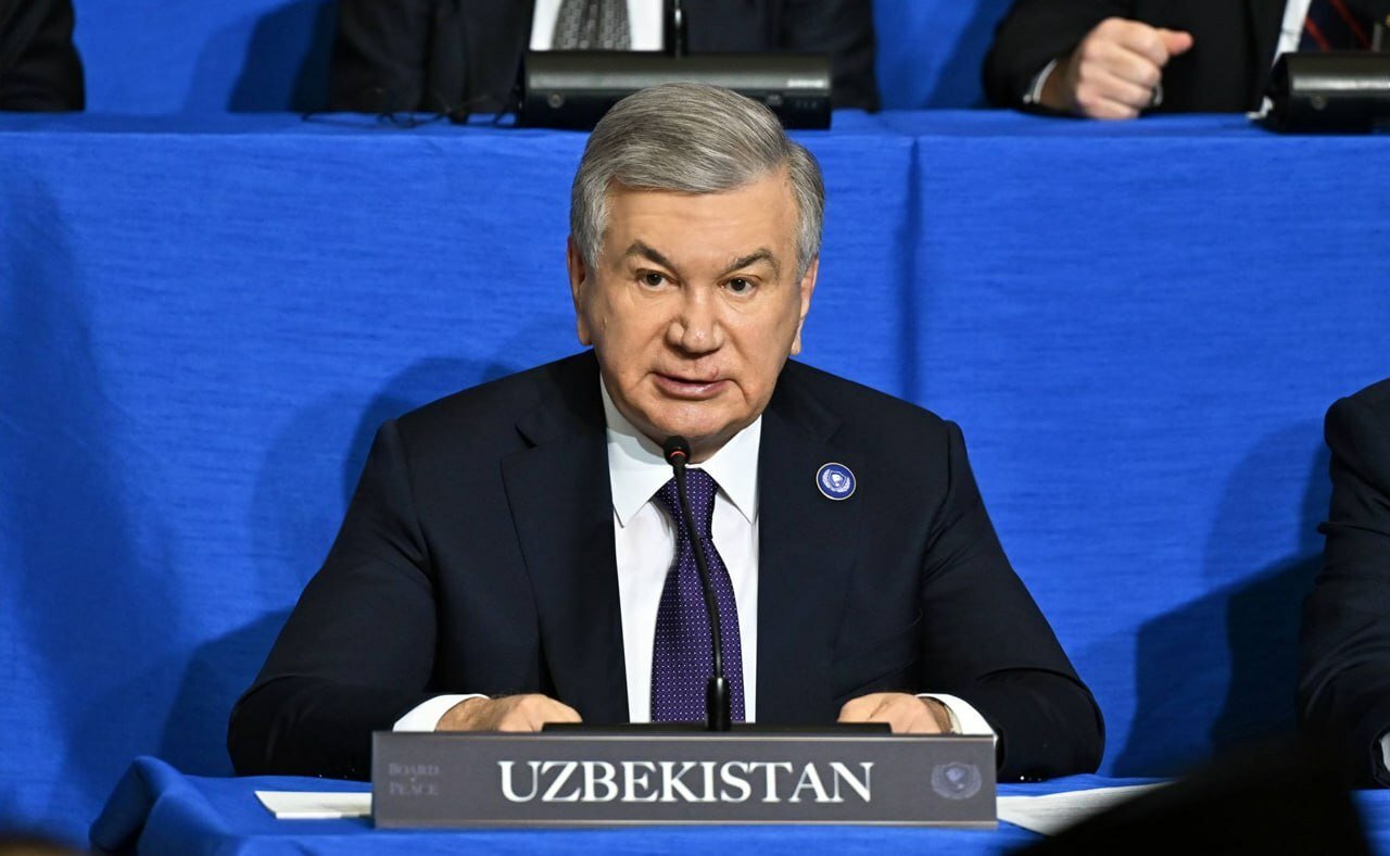 Shavkat Mirziyoyev in the Board of Peace