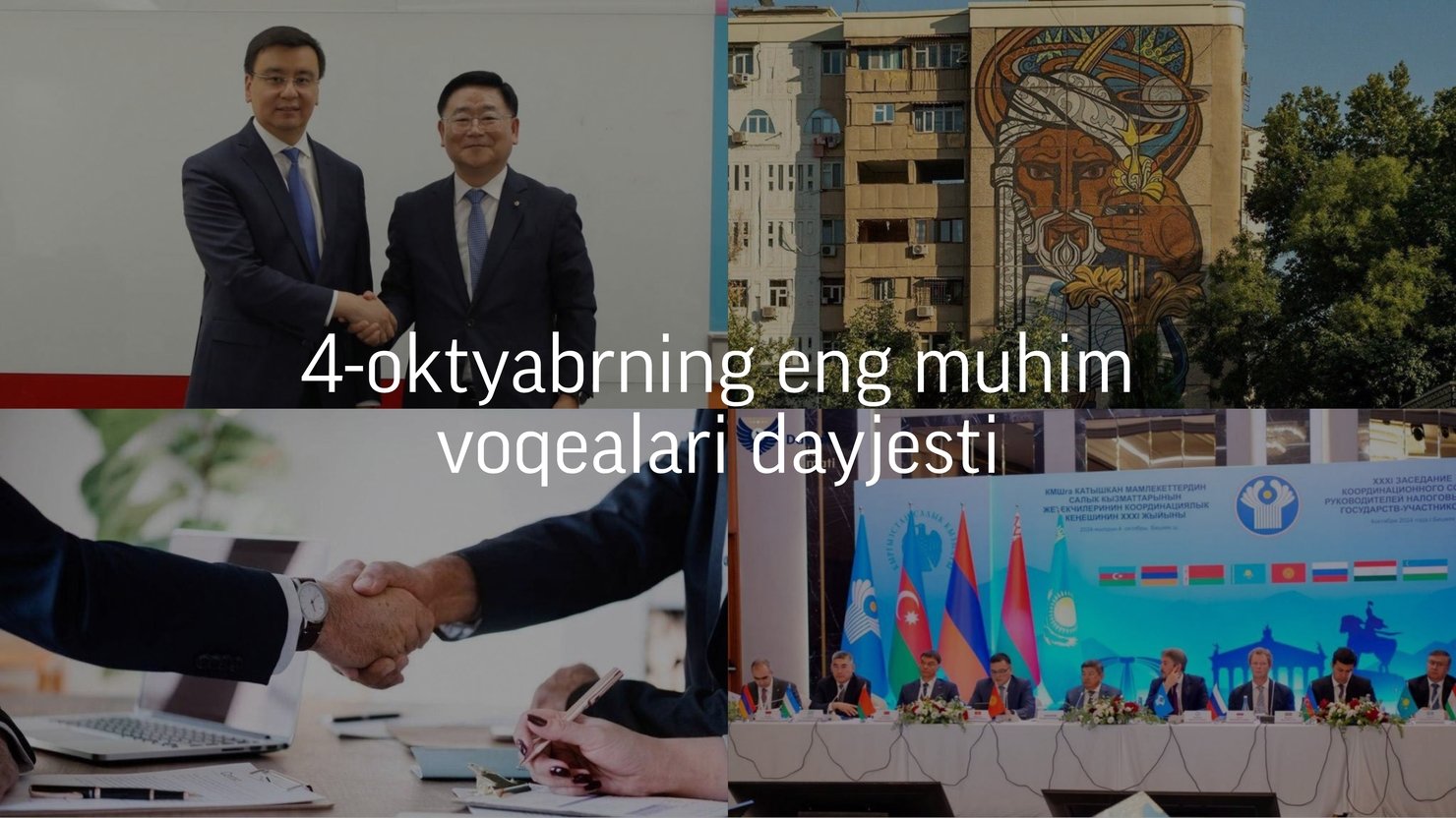 2024-yil 4-oktyabrning eng muhim voqealari