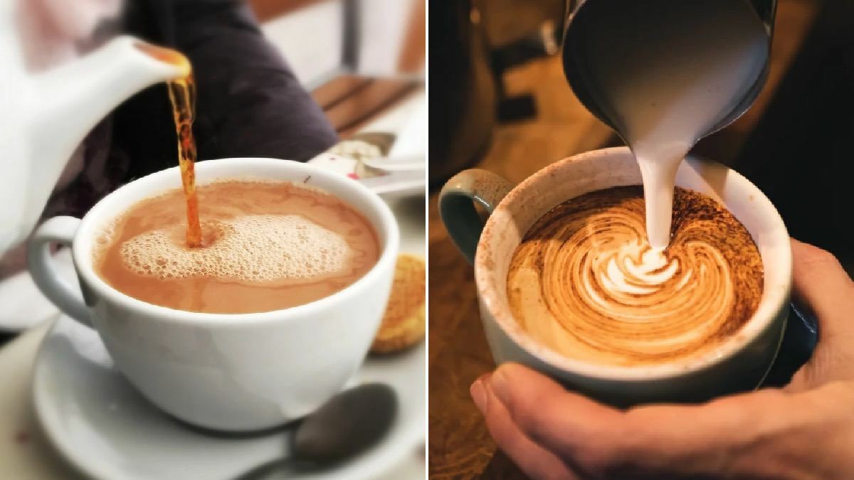 TEa and coffee