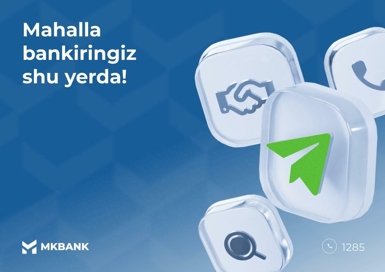 Mahalla bankirlarini topish uchun tezkor Telegram-bot ishga tushirildi