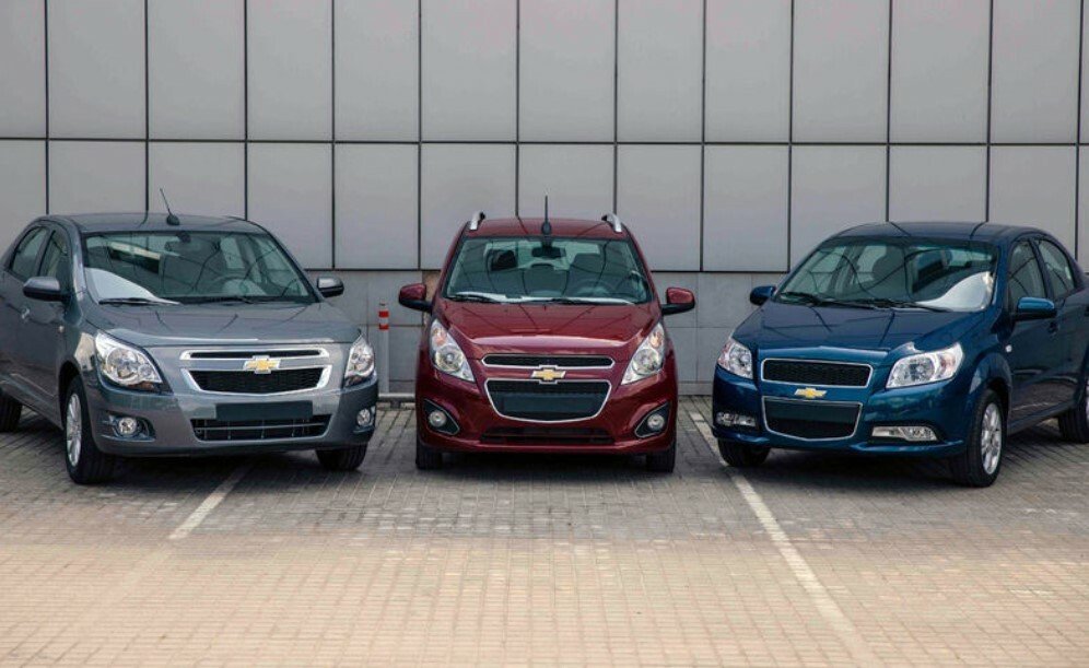 Хорижда Chevrolet бренди остида сотилаётган Ўзбекистон автомобиллари