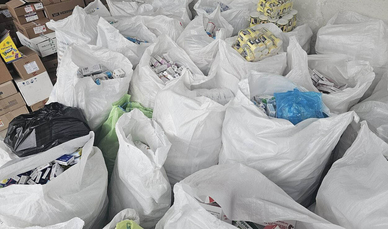 Hujjatlarsiz dorilar ombori topildi