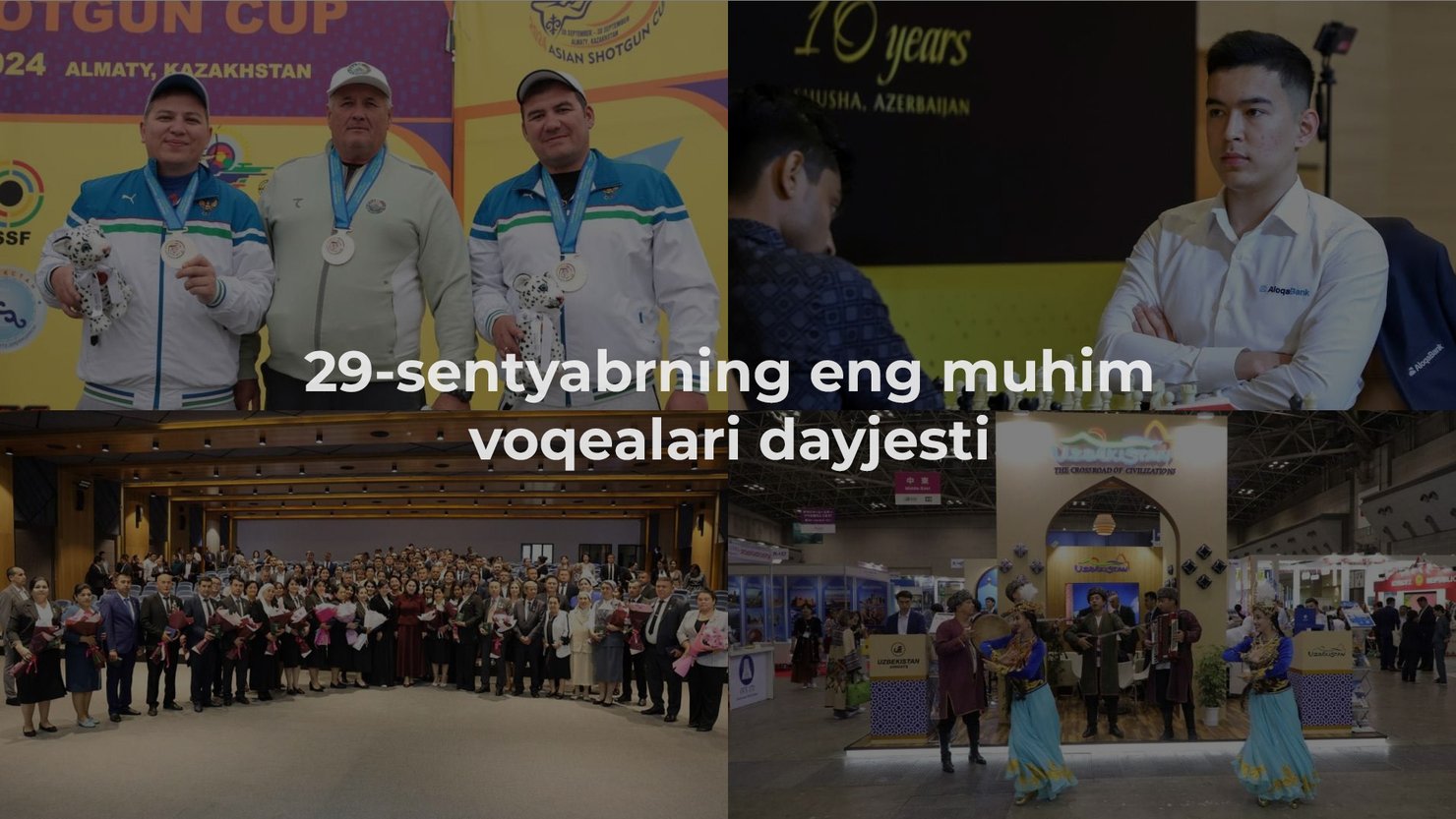 2024-yil 29-sentyabrning eng muhim voqealari