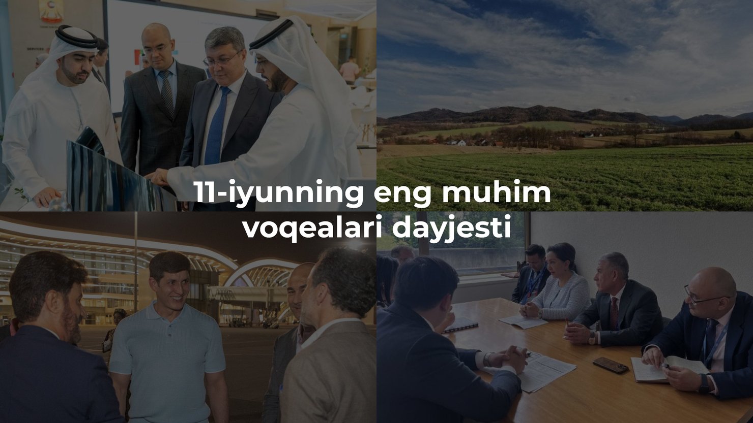 2024-yil 11-iyunning eng muhim voqealari dayjesti
