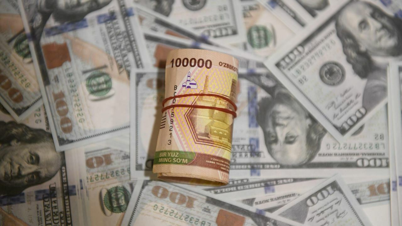 valyuta so'm dollar pul