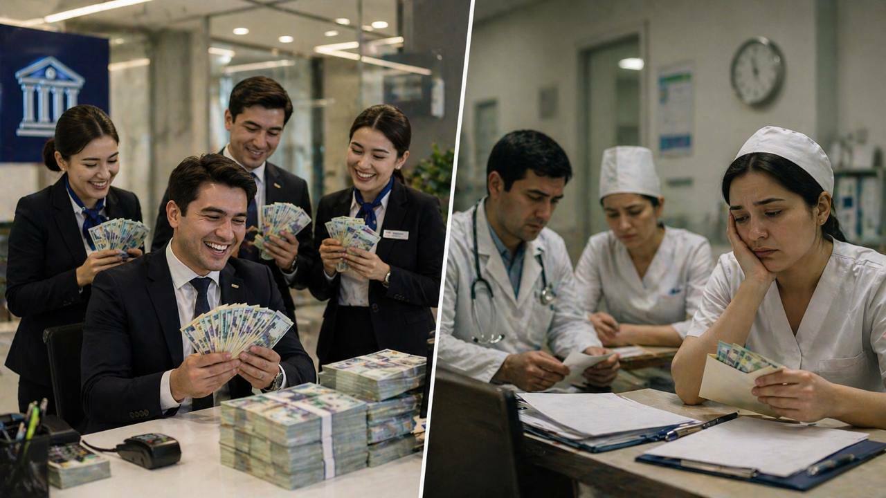 O‘zbekistonda o‘rtacha ish haqi 6,8 mln so‘mga yetdi — eng ko‘p maosh qayerda to‘lanadi?