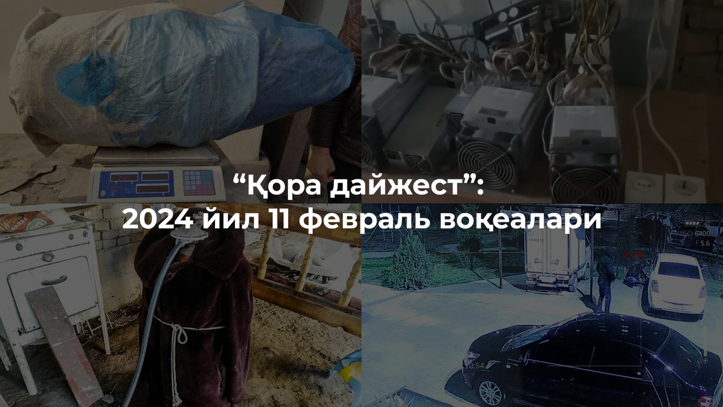 “Қора дайжест”: 2024 йил 11 февраль воқеалари