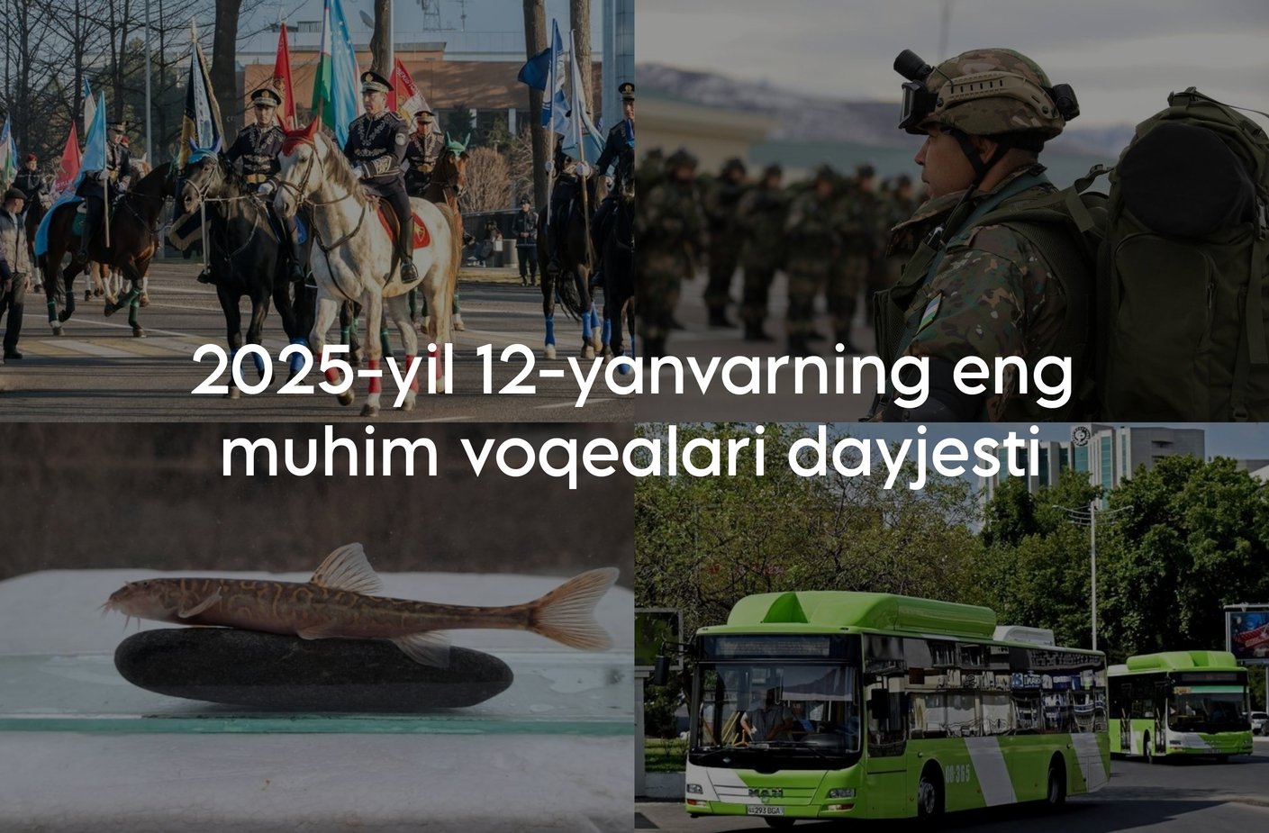 2025-yil 13-yanvarning eng muhim voqealari dayjesti