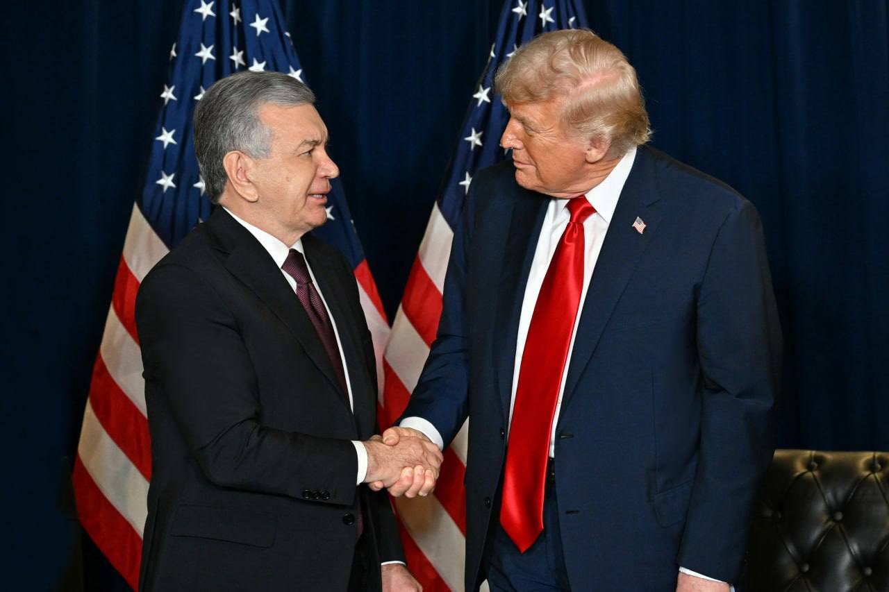 Mirziyoyev va Tramp