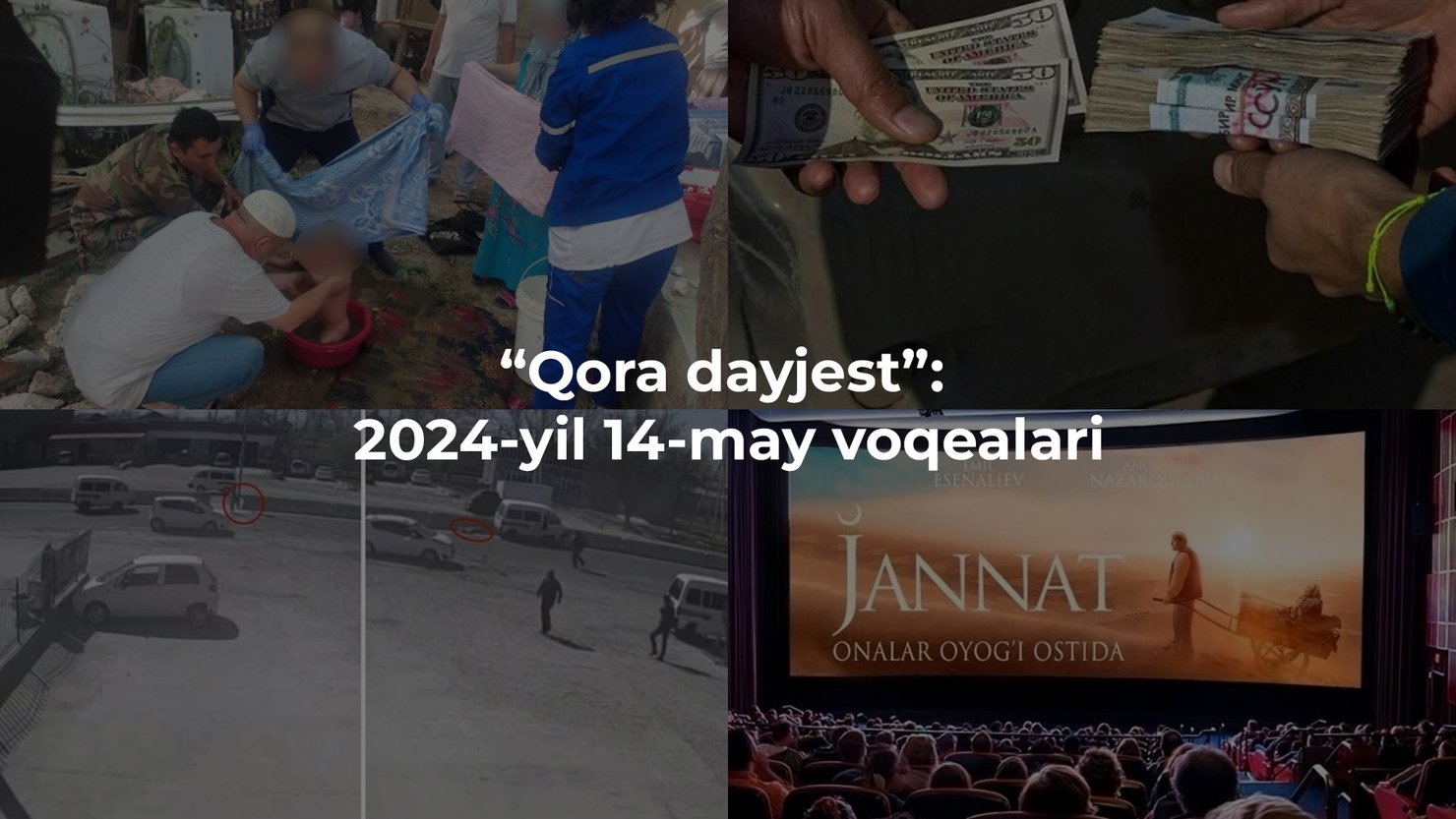 “Qora dayjest”: 2024-yil 14-may voqealari