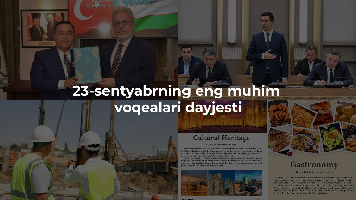 2024-yil 23-sentyabrning eng muhim voqealari