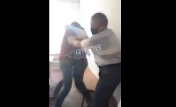 Андижонда ИИБ ходими шифокорни калтаклагани айтилаётган видео юзасидан расмий муносабат билдирилди (+видео)