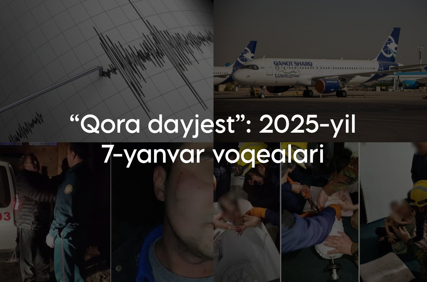 “Qora dayjest”: 2025-yil 7-yanvar voqealari