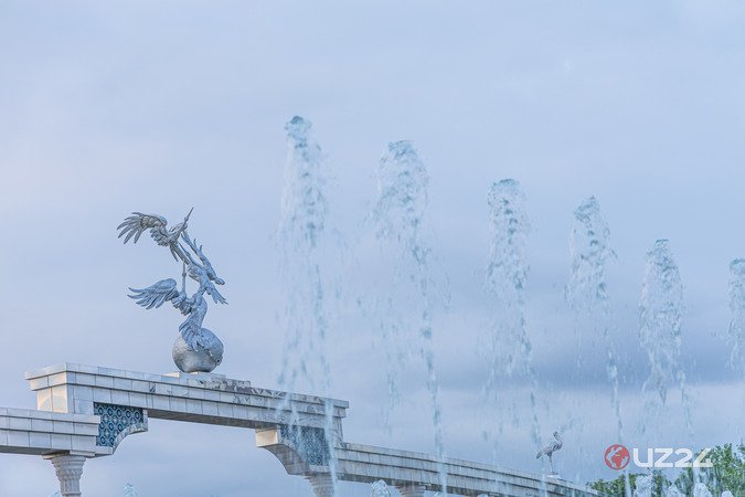Сезон фонтанов открыт- фоторепортаж