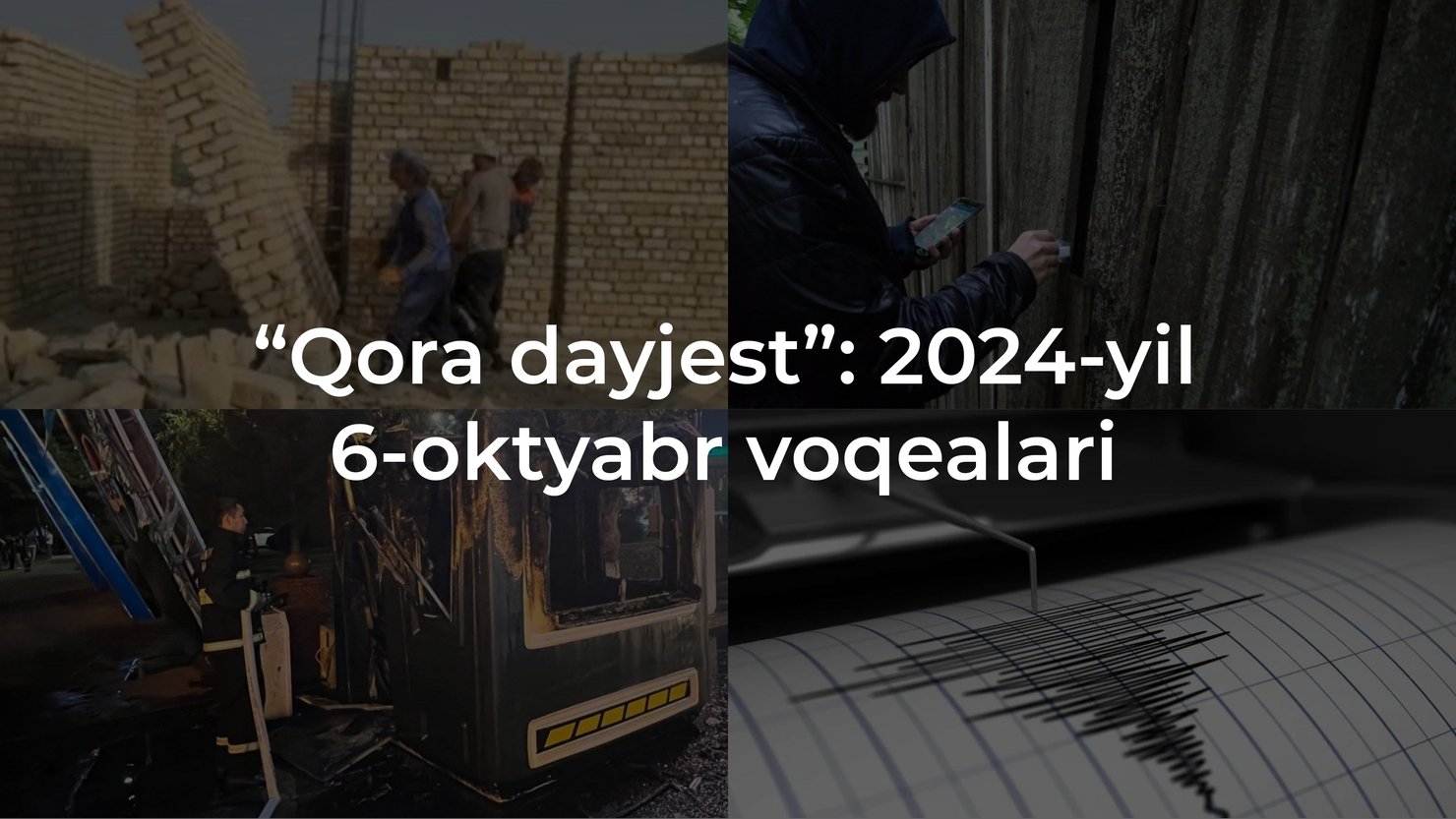 “Qora dayjest”: 2024-yil 16-oktyabr voqealari