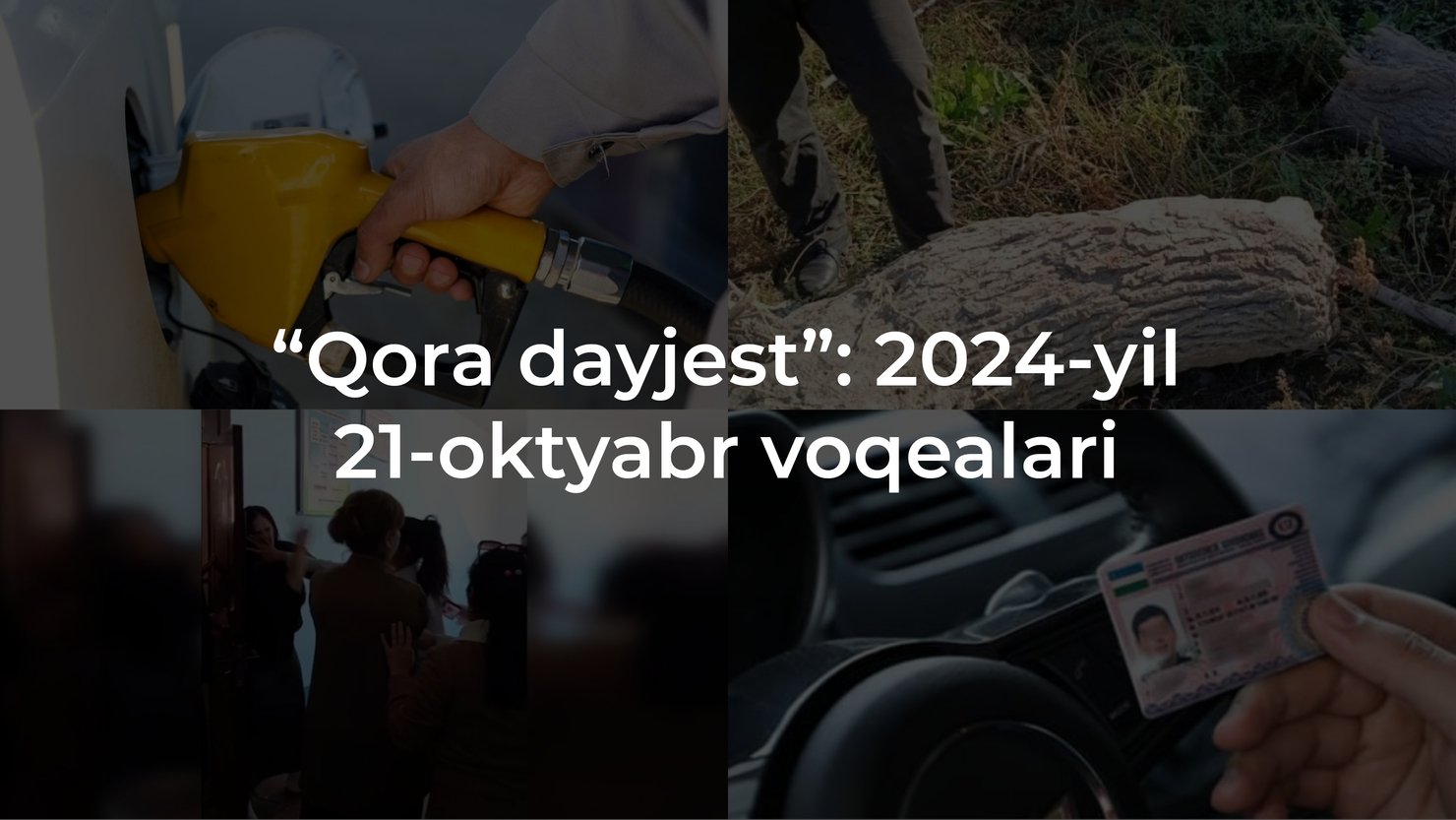 “Qora dayjest” : 2024-yil 21-oktyabr voqealari