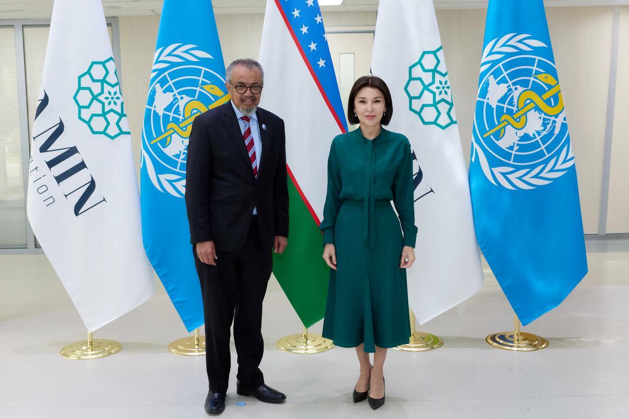 Глава ВОЗ назвал Зироат Мирзиёеву лидером в борьбе с детским раком