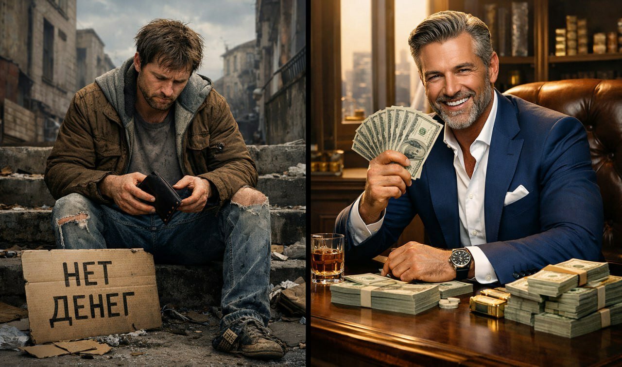 Poor and rich