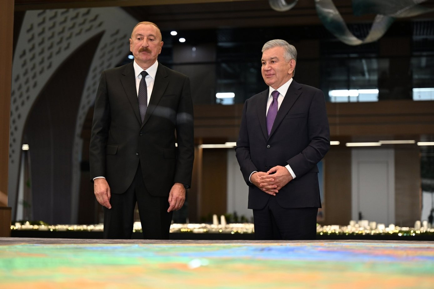 Shavkat Mirziyoyev va Ilhom Aliyev Yangi Toshkentda