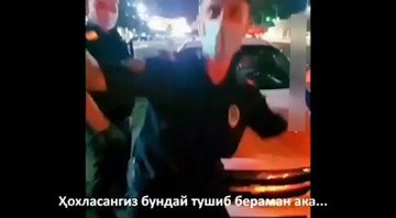 Оҳангарондаги “масхарабоз ГАИ” га нисбатан хизмат текшируви тайинланди