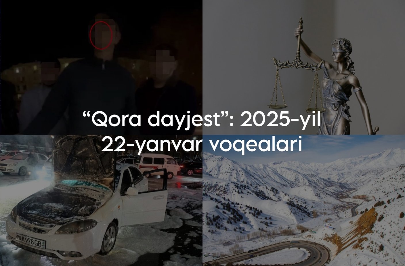 “Qora dayjest”: 2025-yil 22-yanvar voqealari