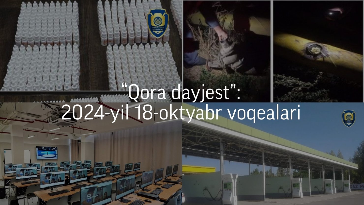 “Qora dayjest”: 2024-yil 18-oktyabr voqealari