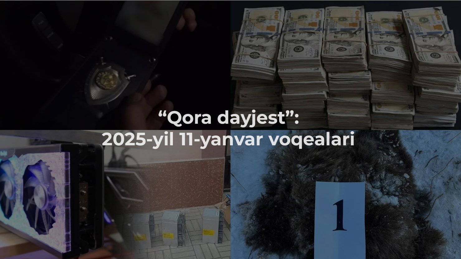 “Qora dayjest”: 2025-yil 11-yanvar voqealari