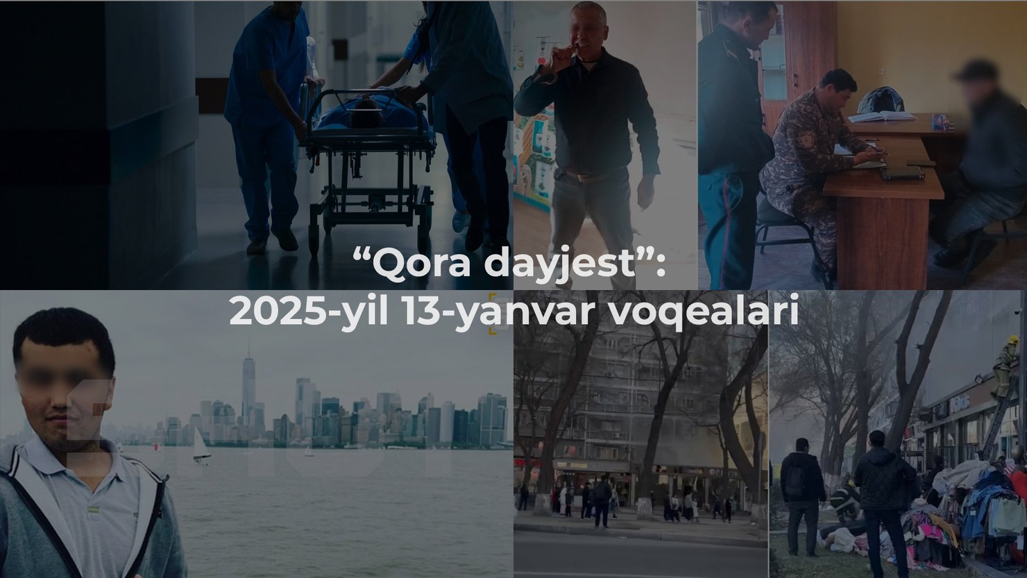 “Qora dayjest”: 2025-yil 13-yanvar voqealari