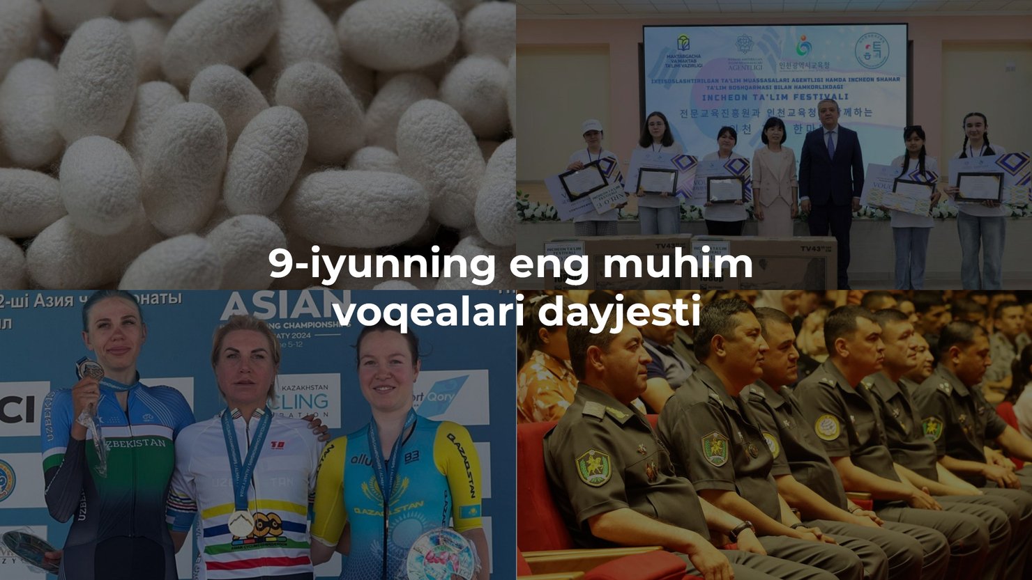 2024-yil 9-iyunning eng muhim voqealari dayjesti