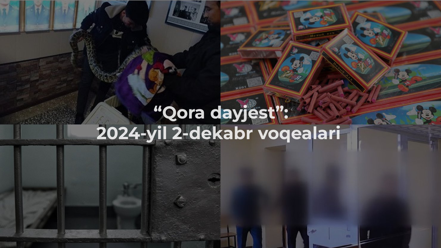 “Qora dayjest”: 2024-yil 2-dekabr voqealari