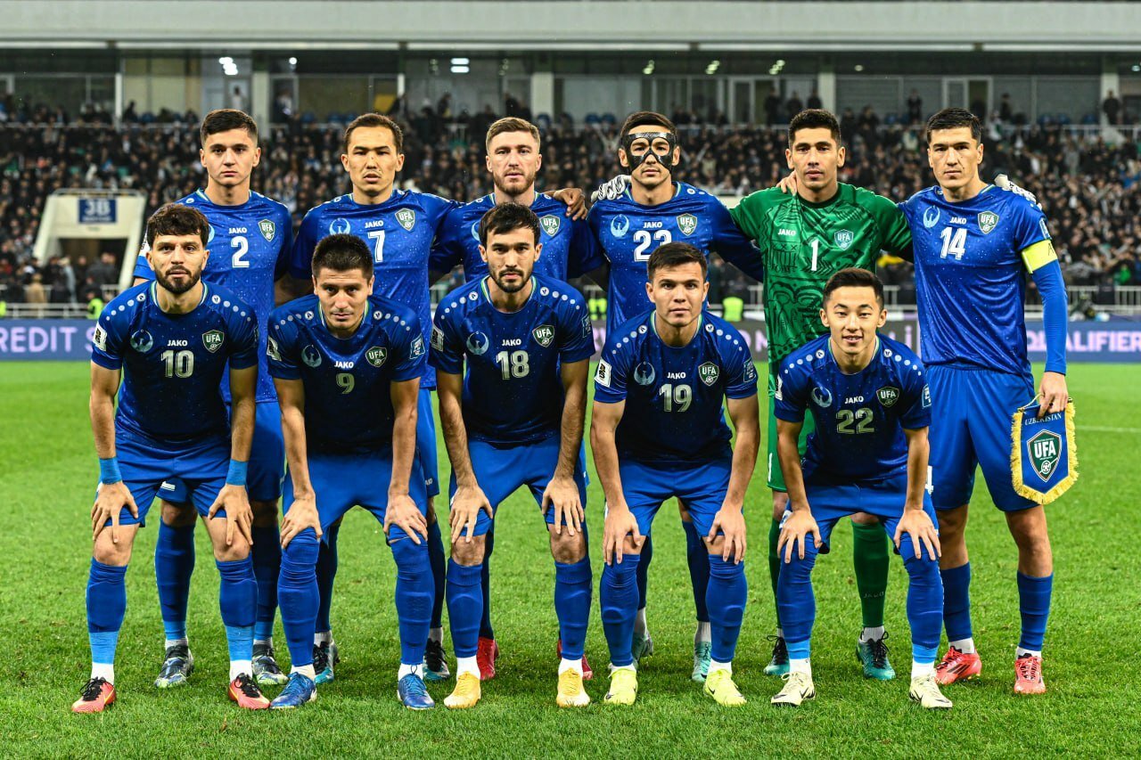 O‘zbekiston terma jamoasining FIFA kunlari uchun qaydnomasi e’lon qilindi