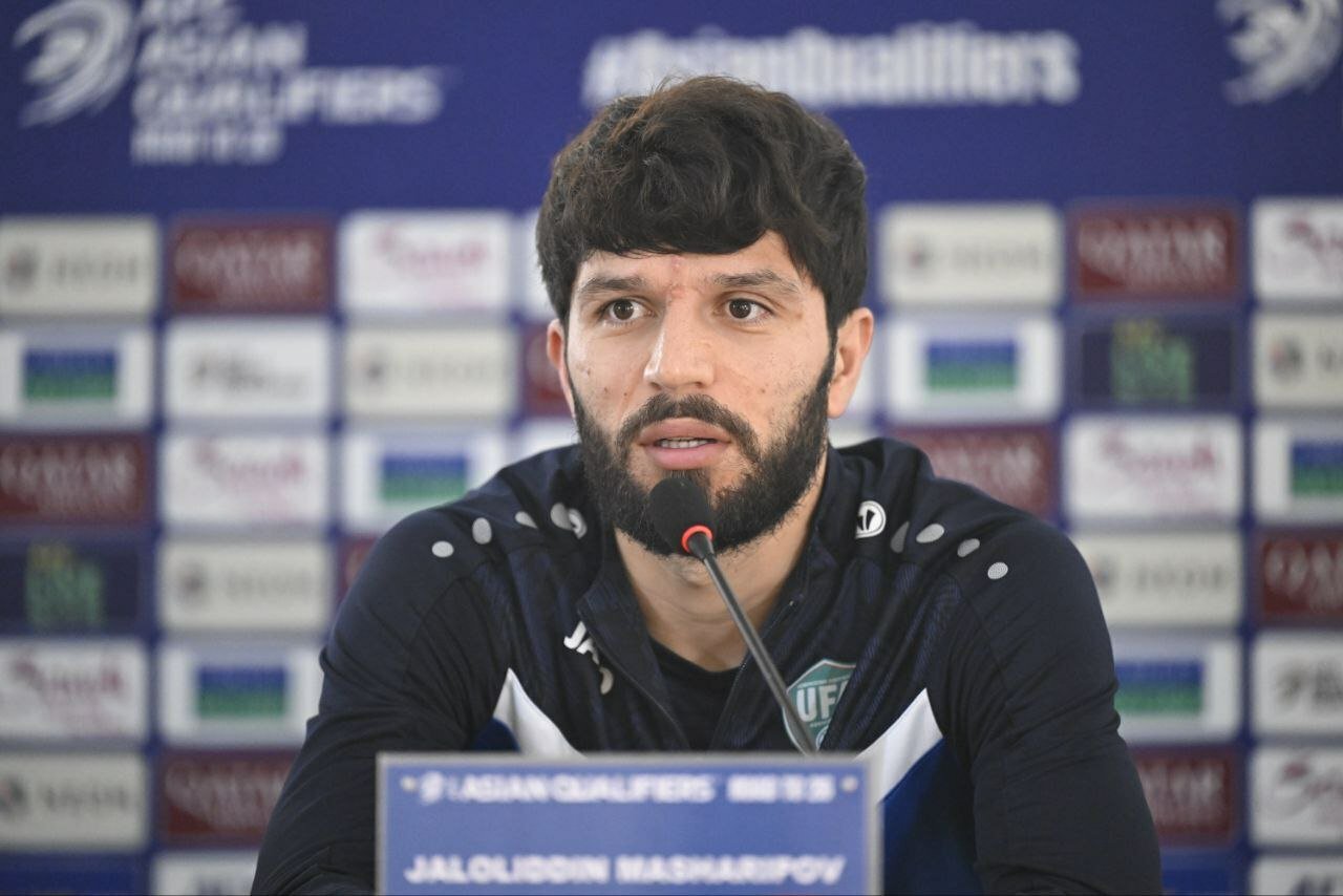 Biz kuchli milliy jamoamiz — Jaloliddin Masharipov